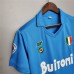 Napoli 87/88 Home Blue Soccer Jersey